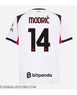Günstige AC Milan Luka Modric #14 Auswärtstrikot 2025-26 Kurzarm